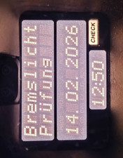 Opel Zafira A Bordcomputer Uhr