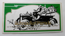Werbe-Aufkleber kgv Schnauferl