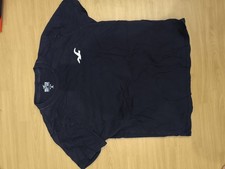 Dunkelblaues Hollister Shirt