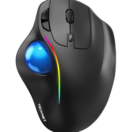 Kabellose trackball maus - kabellose, trackball-maus