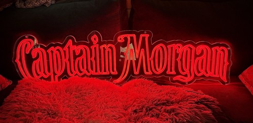 Leuchtreklame captain morgan - leuchtreklame,