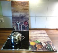 2-STÜCK Herdabdeckplatten