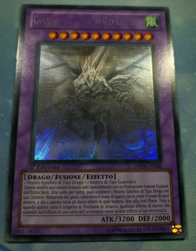 Yugioh karte draco - yugioh, draco-equitaner