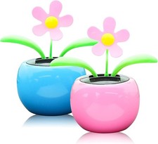 Wackelfigur Blume, Solar Tanzende Blume Solarblume Wackelfigur Wackelblume