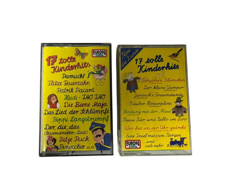 Hörspiel kassetten 17 tolle - -,