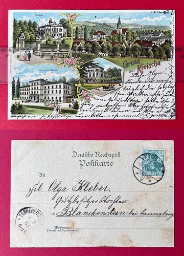 Litho kreischa 1903 - kreischa,