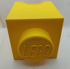 LEGO Storage Brick 1 Gelb, Aufbewahrungsbox
