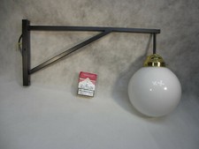 Stabile Wandausleger Lampe Werkstatt Lampe Flur Wandlampe Metall Wandleuchte