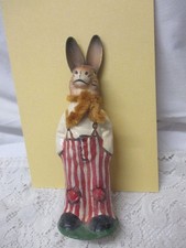 OSTERHASE alte Candybox zum Füllen / 24 cm Füllfigur - Kopf abnehmbar