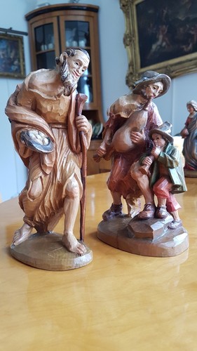 2 x antike barock - ,