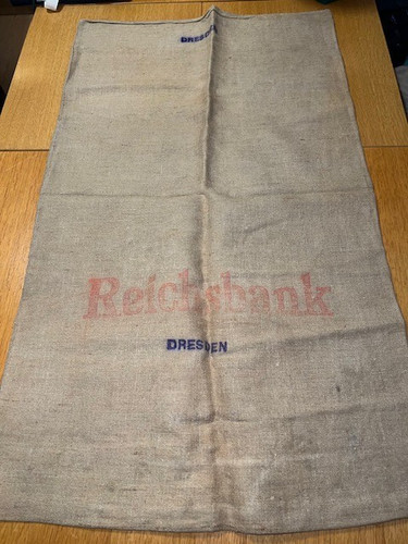 Reichsbank dresden leinen - reichsbank, sack