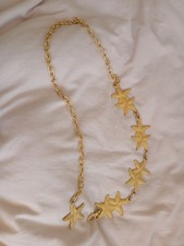 Vintage Seestern goldfarben