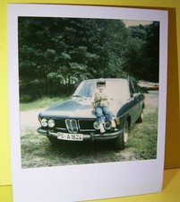 BMW 2500 Original Foto 70er Jahre - Oldtimer - Polaroid