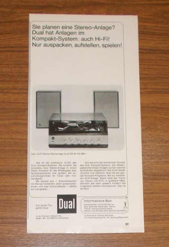 Seltene werbung vintage dual - vintage,