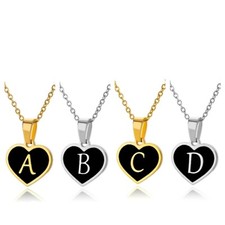 Halskette Herz Alphabet