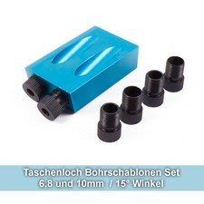 Taschenloch Bohrschablone