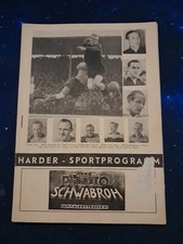 Fusball programm von 1957 st - fusball-programm,