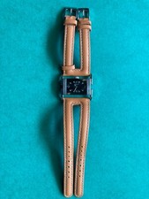 Damenuhr, INScene, Quarz, Rechteckig, Doppelarmband, Seltenheit.