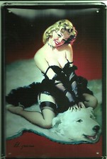 Blechschild - Nostalgie - Pin