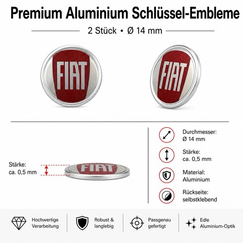 Fiat schlüssel sticker - fiat,