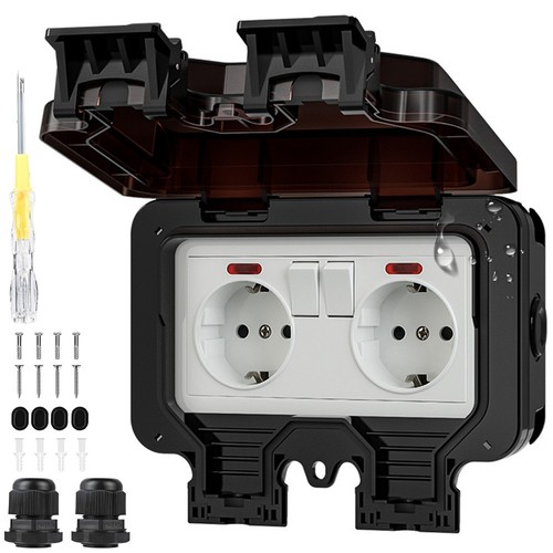 Ip66 wandsteckdose outdoor - ip66,