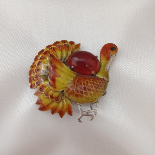Vintage brosche puter - brosche, "puter"