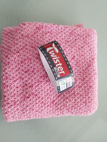 Handgestrickte babydecke 80x60 - handgestrickte,