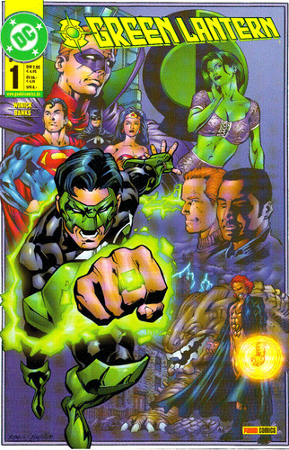 Green lantern dc - green, 1