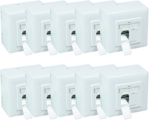10x netzwerkdose lan - netzwerkdose,