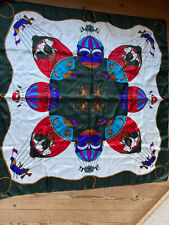 Hermès Seidentuch Ballon 90x90 Les Folies du Ciel Carré Vintage Original Paris?