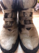 Fellstiefel Seehund 4 1/2 36 Damen futter Biberlamm neu ultra warm wasserdicht