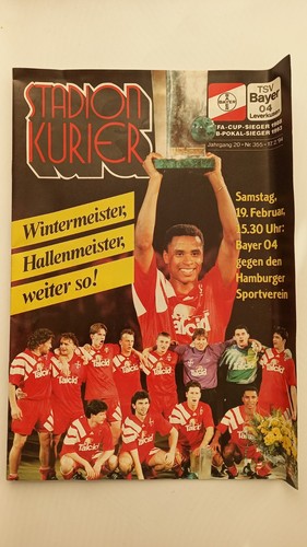 Stadionheft bayer - 93/94,