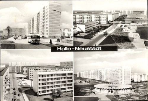 Neustadt halle der - ak,