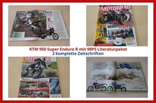 KTM 950 Super Enduro R mit 98PS Literaturpaket - 2 komplette Zeitschriften