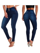 Damen High Waist Skinny