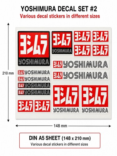 16x yoshimura sticker - 16x,