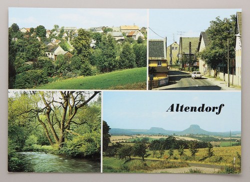 Postkarte altendorf - -,