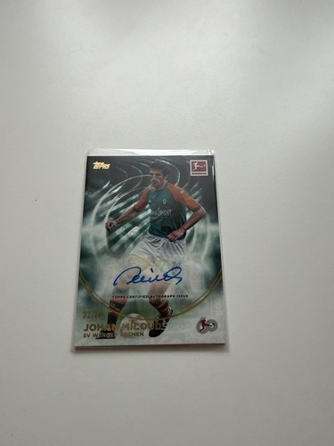 Johan micoud autograph - johan,