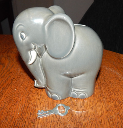 Goebel spardose elefant mit - elefant,