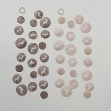 Hirsch Capiz Muschel Girlande