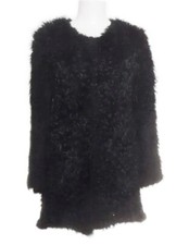 Pelzmantel schwarz  N1 Marc