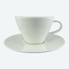 Villeroy & Boch Caffe Club Frühstückstasse mit Untertasse Weiß ca. 0,39 l