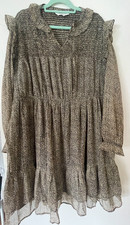 ** Studio Untold by Ulla Popken ** - schönes Midikleid mit Poncho, Größe 54/56