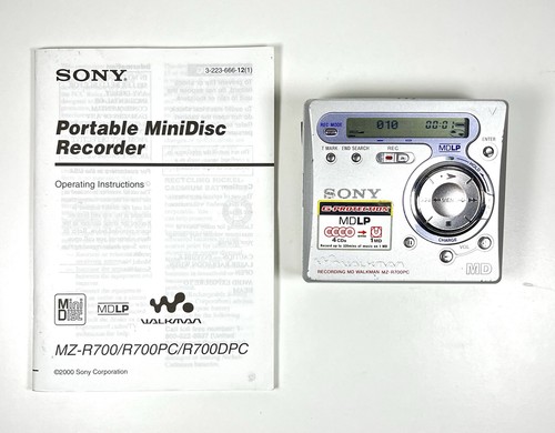 Sony walkman r700 - mz-r700, silver