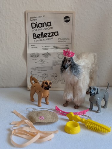 Vintage barbie hund - barbie, 1979