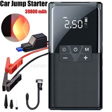 Auto KFZ Starthilfe Jump Starter 39800 mAh 12V Ladegerät Booster Powerbank PKW