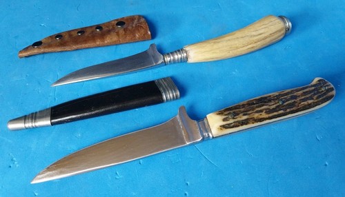 Antike jagdmesser mit - 2,