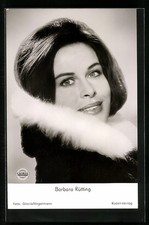 Schauspielerin Barbara Rütting in Stadt ohne Mitleid, Ansichtskarte 