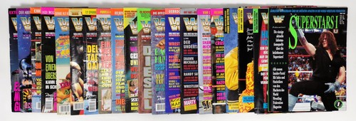 Wwf wwe magazine sammelhefte - wwf/wwe,