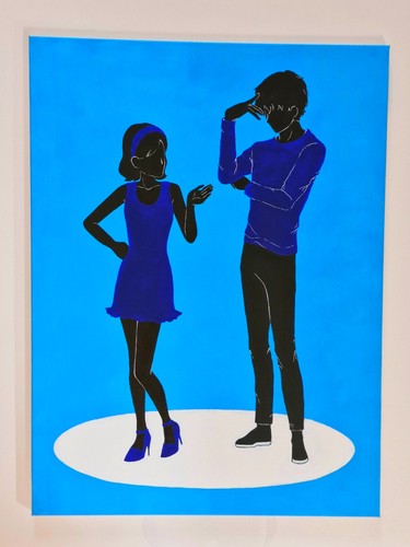 Kunst auf leinwand 60x80 - auf,
